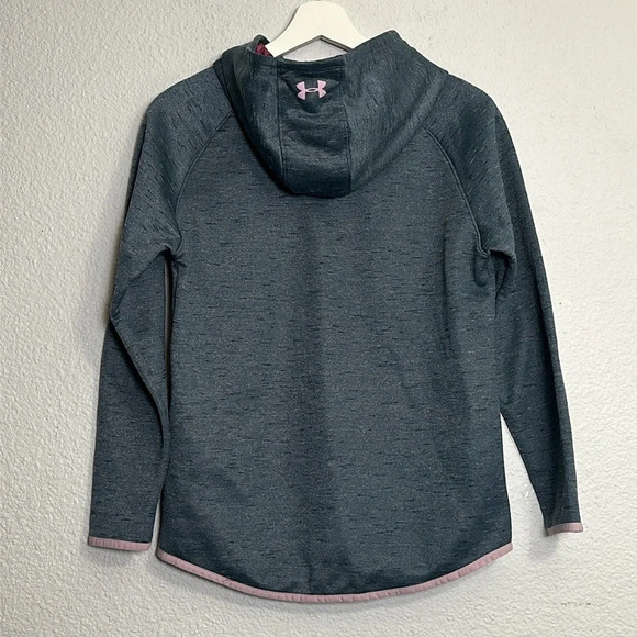 Under Armour Youth Girls Size XLarge Pullover Hoodie Blue Lilac Loose Fit - Picture 2 of 8